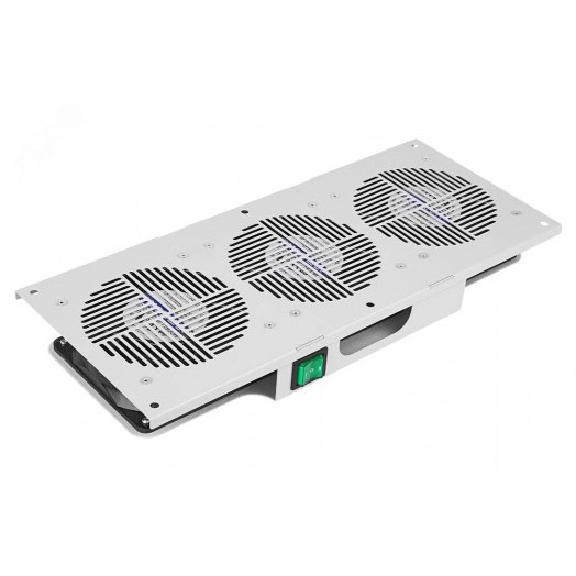 Модуль вентиляторный потолочный 3 вент с термодатчиком без шнура питания35С