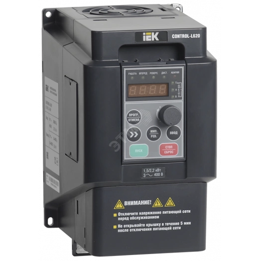Преобразователь частоты CONTROL-L620 380В 3Ф 2.2-4 kW