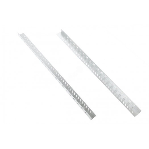 Комплект уголков опорных (направляющие) для напольных шкафов 580-620 мм нагрузка до 150 кг