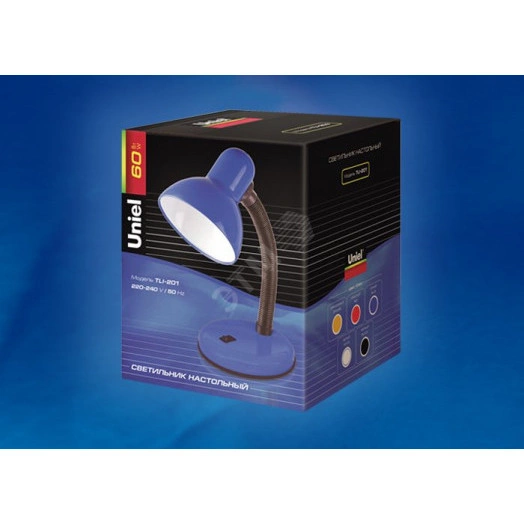 Светильник настольный TLI-201 Е27 чёрный