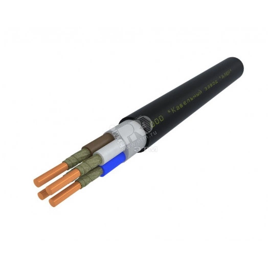 Кабель силовой ВВГнг(А)-FRLSLTx 4х2.5 (PE)-0.660 однопроволочный (барабан)