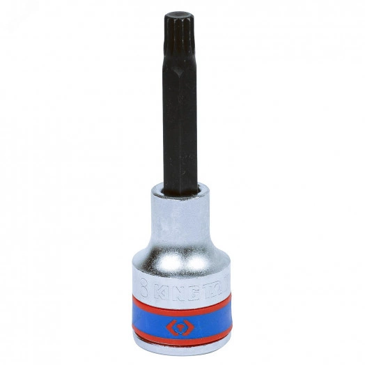 Насадка (бита) торцевая 1/2', SPLINE, M08, L = 80 мм