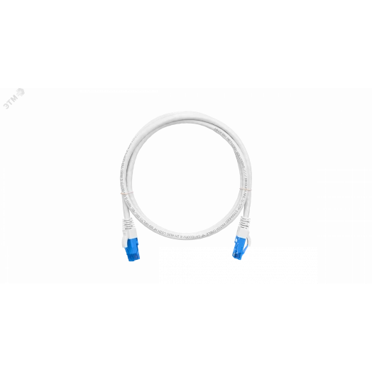 Патч-корд U/UTP 4 пары Cat 6 2хRJ45/8P8C T568B 7х0205мм LSZH белый 5м