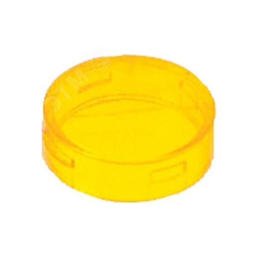 Линза для сигнальной лампы 22мм желтая