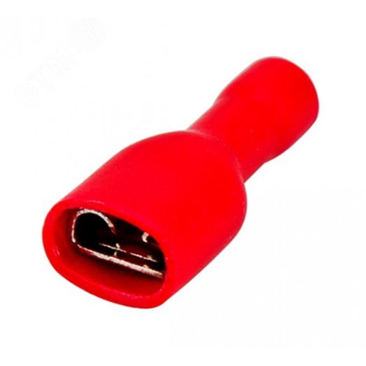 Клемма плоская полностью изолир РППи-м 1.5-(6.3) Р