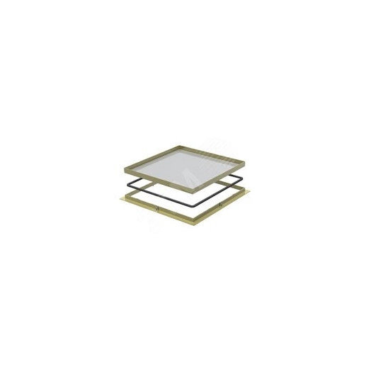 Кассетная рамка RK 383x383x25 мм (латунь)