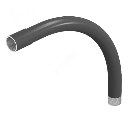 Дуга для трубы, черное покрытие M40x1,5