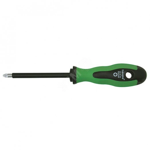 Отвёртка крестообразная PZ 1, стержень с ПВХ покрытием