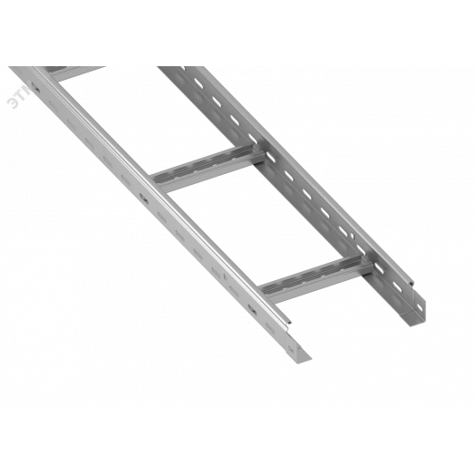Лоток лестничный LT 300х50 L=3м S=1.0мм оцинкованный