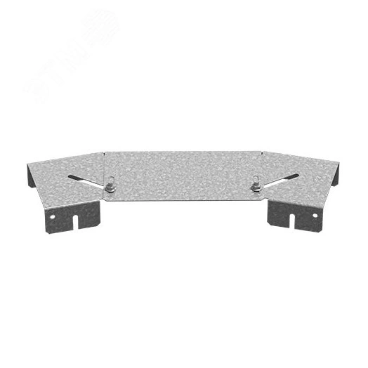 Крышка к повороту горизонтальному регулируемому к лотку 150, толщ. 1,5 мм, Сендзимир цинк