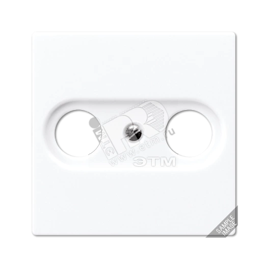 Крышка для телевизионной розетки  белая