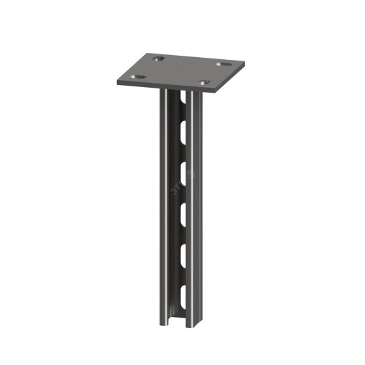 Страт-стойка  усиленная 41*41 L600мм s:2.5