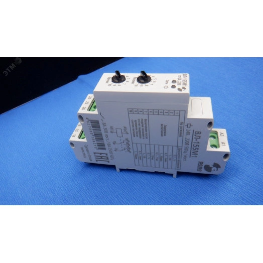 Реле времени ВЛ-155М1 0,1с...10мин 24...220В      50Гц/пост, отсчет времени после снятия питания,   ток контактов исполнительного реле 8А, 2п, УХЛ4