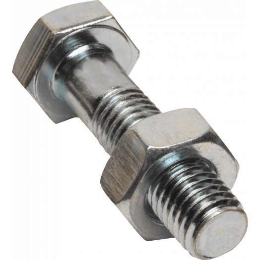 Болт M8х30.35 ГОСТ 7798-70 с гайкой ГОСТ 5915-70 класс прочн. болта 5.8 покрытие цинк