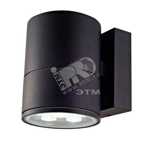 Светильник светодиодный ДБУ-6Вт 4250К 720Лм черный IP54