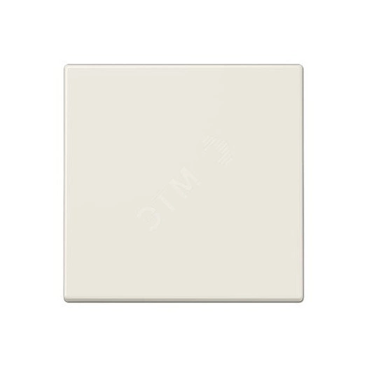 Клавиша 1-я для выключателей и кнопок  без подсветки. Серия LS990  Материал- дуропласт  Цвет- слоновая кость