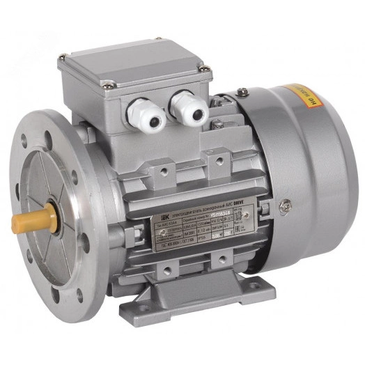 Электродвигатель трехфазный АИС 56B4 380В 0.09кВт 1500об/мин 2081 DRIVE