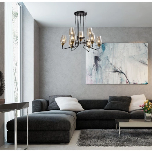 Люстра  Rivoli Gera 4065-209 9 х E27 40 Вт дизайн