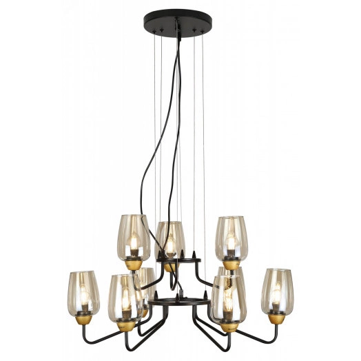 Люстра  Rivoli Gera 4065-209 9 х E27 40 Вт дизайн