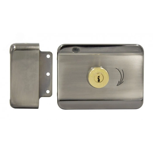 Замок электромеханический моторного               типа, накладной, универсальный