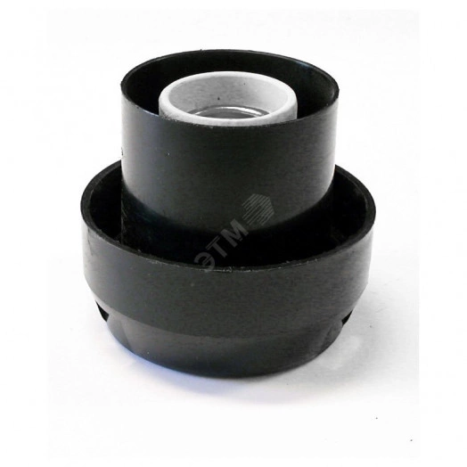 Основание для садово-парковых светильников. Тип   соединения с рассеивателем - резьбовой. Встроенныйпатрон Е27. Материал - пластик. Цвет черный.      Упаковка - картон. UFP-A05AE BLACK