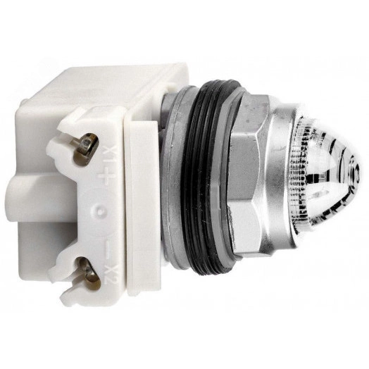 Лампа сигнальная 30мм 24В белая