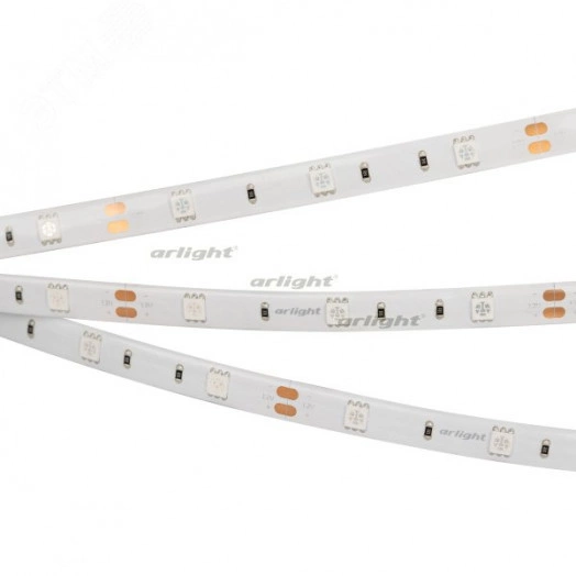 Лента LED RTW 2-5000SE 12V Green (5060, 150 LED, LUX) (ARL, 7.2 Вт/м, IP65)