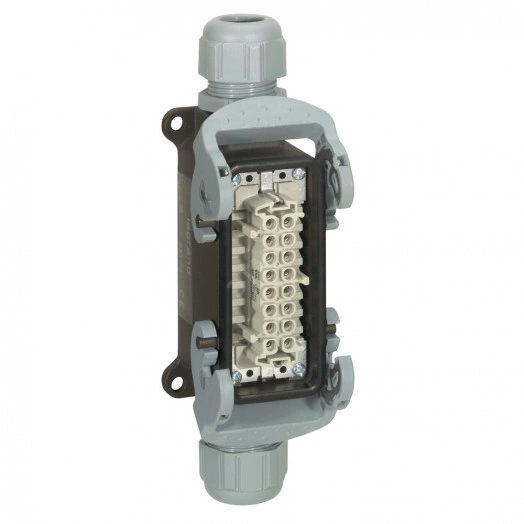 Блочная розетка, 2каб,встроенная 400В, 32А 16К+З