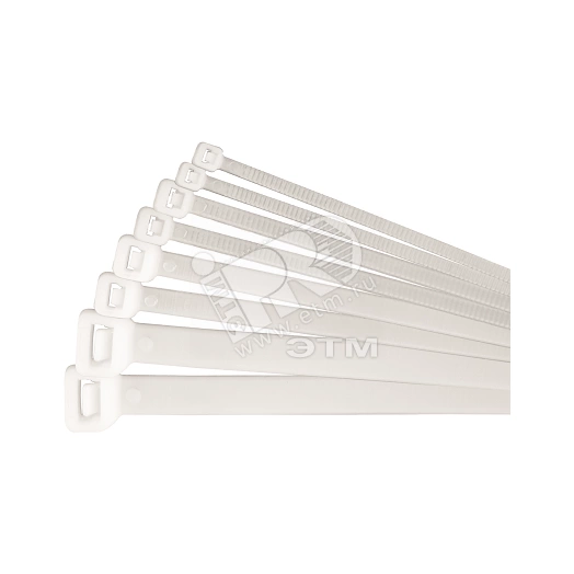 Хомуты 71 888 NCT-036-100-20/WH(20 шт)