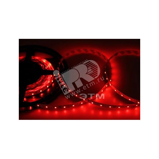 Лента домашняя LED открытая IP23 SMd3528 60 диодов/метр 12В красный