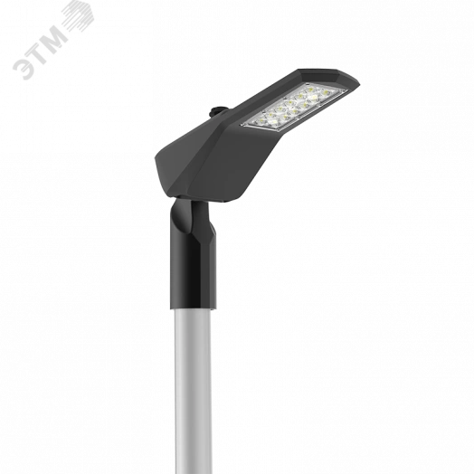 Светильник светодиодный ДКУ-30Вт 4500Лм 4000К Levante ZHAGA Черный