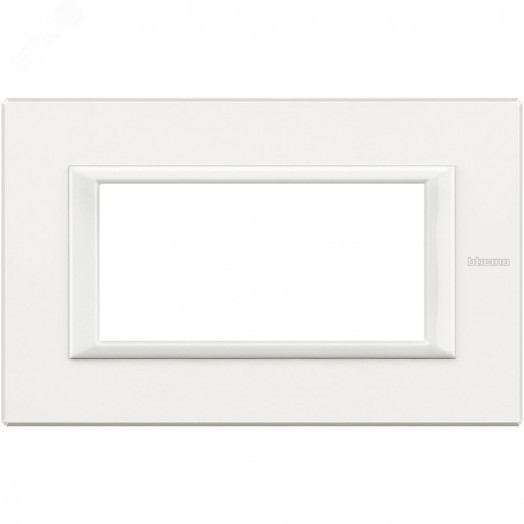 Axolute Накладки декоративные прямоугольные White/белый на 4 модуля