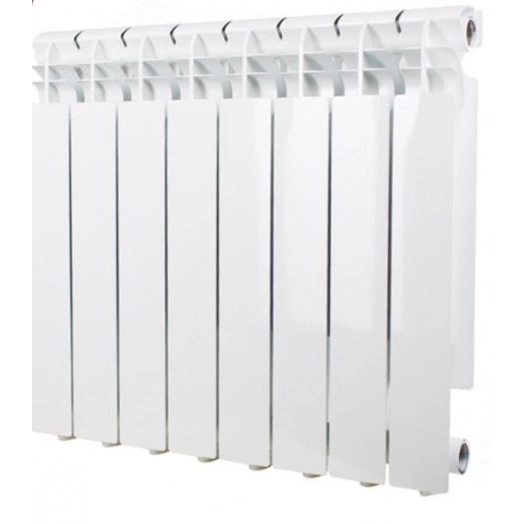 Радиатор алюминиевый секционный 500/96/10 боковое подключение