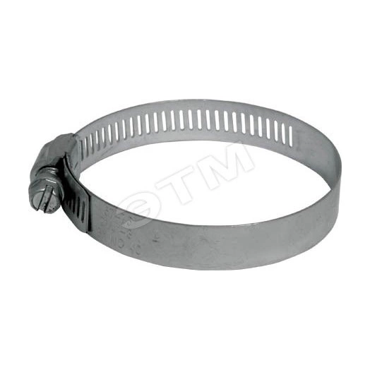 Хомут обжимной просечной (сталь) ширина 8 мм 7/8 (16-23 мм)