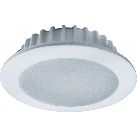 Светильник светодиодный ДВО-5w 4000К 400Лм slim белый