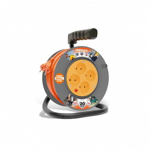 Удлинитель силовой У10-014 с термовыключателем ПВС 2-1 20м