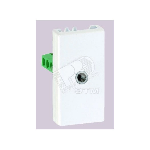 Connect Плата c 1-м стереоразъемом 35мм мама винты 225х45мм графит