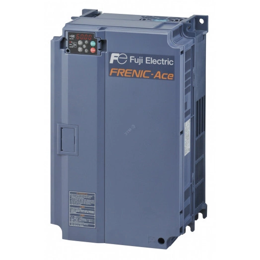 Преобразователь частоты FRN0168E2E-4EH Frenic Ace-H серии E2 для систем HVAC & Pump, 380~480B (3 фазы), 90 кВт / 168 A (ND), перегрузка 150% HD, 120% ND / 1 мин., ПИД-регулирование,  IP00, встроенный ЭМС-фильтр, встроенная панель управления