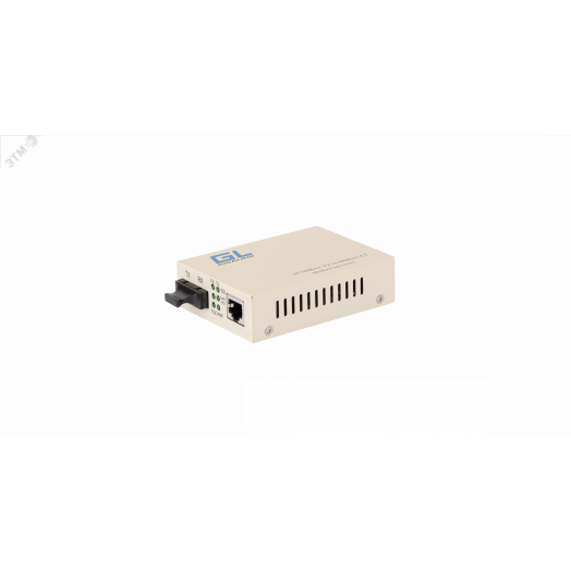Медиаконвертер UTP, 10/100 Мб/c, 19 дБ (до 2 км) GL-MC-UTPF-SC2F-19MM-0850
