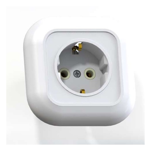 Розетка 1-м СП Валентина РС16-635 16А IP20 с заземл. бел. Кунцево 7653 Розетка 1-м СП Валентина РС16-635 16А IP20 с заземл. бел. Кунцево 7653
