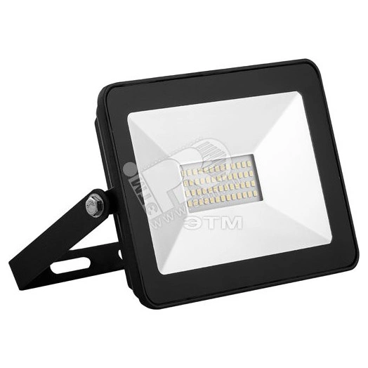 Прожектор светодиодный ДО-30w 4000К 2700Лм IP65 черный