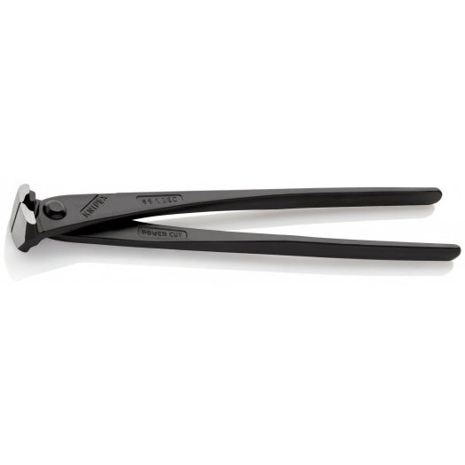 Клещи вязальные для арматурной сетки особой мощности резка - проволока средней твердости 33мм твердая проволока 18мм режущая кромка 61 HRC / 23мм L=250мм черные