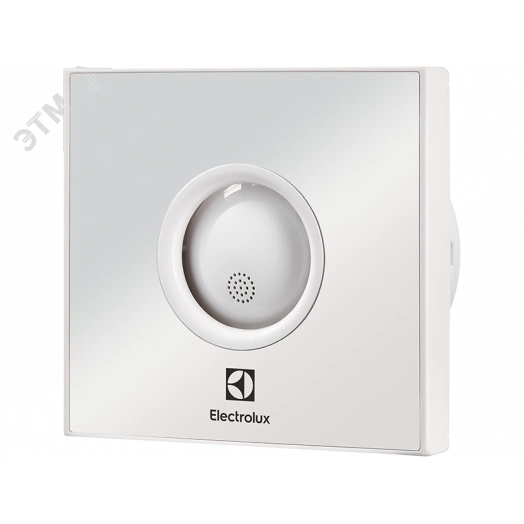 Вентилятор вытяжной EAFR-100T зеркальный хром с таймером