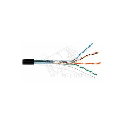 Витая пара FTP 4 пары AWG 24 категория 5е экран внешняя Cu Premium