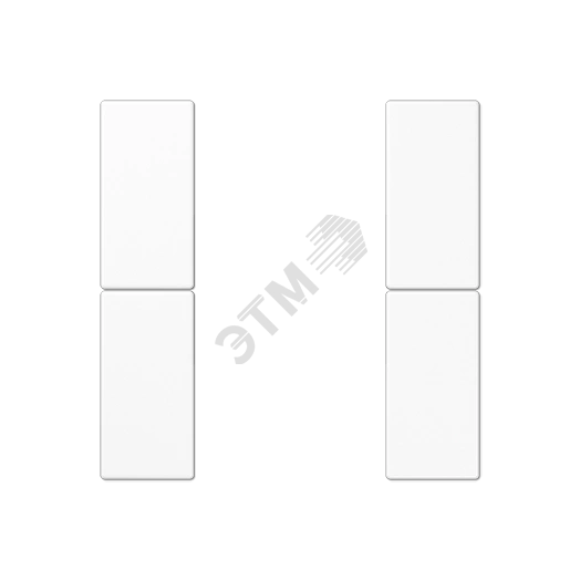 Комплект накладок 2 группы белый