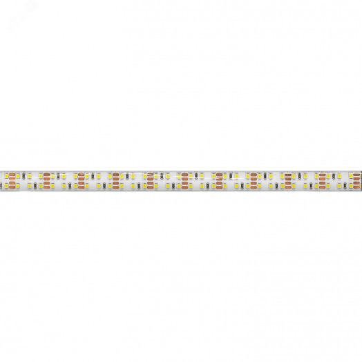 Лента светодиодная LEDх240/м 5м 19.2w/m 12в IP65 тепло-белый