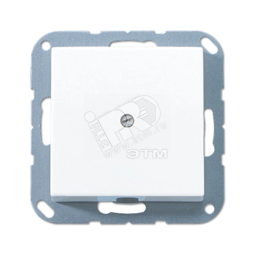 Кабельный вывод с разгрузкой натяжения (с несущей платой)  Серия A500  Материал- дуропласт  Цвет- белый