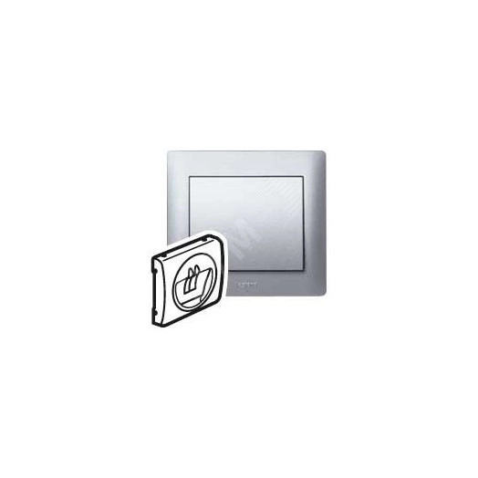 Galea Life Панель лицевая розетки для колонок aluminium