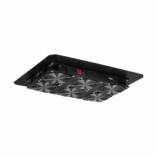 Блок вент TLK для напольных шкафов серий TFR TFL TFE TFA без шнура черный