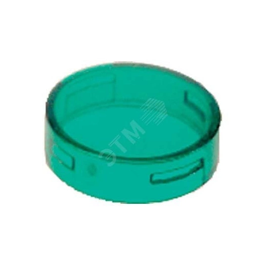 Линза для сигнальной лампы 22 мм зеленая